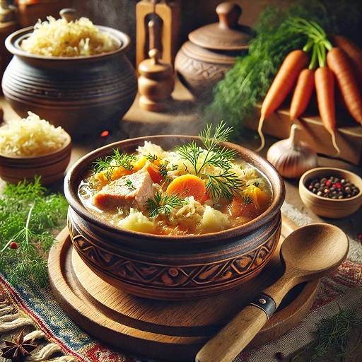 марийский суп с капустой